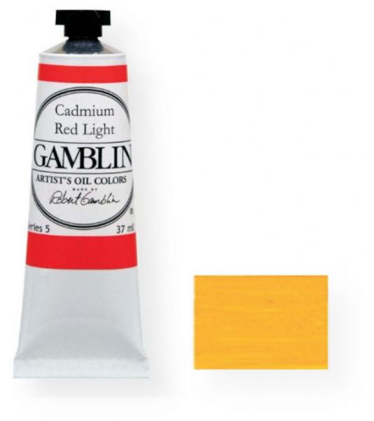 Gamblin 1190 Artists' Grade Oil Color 37ml Cadmium Yellow Deep; Alkyd oil colors with luscious working properties; No adulterants are used so each color retains the unique characteristics of the pigments, including tinting strength, transparency, and texture; FastMatte colors give painters a palette of oil colors that dry to a beautiful matte surface in 18 hours; UPC 729911111901 (GAMBLIN1190 GAMBLIN-1190 PAINTING)