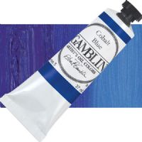 Gamblin 1220 Artists' Grade, Oil Color, 37ml, Cobalt Blue; Alkyd oil colors with luscious working properties; No adulterants are used so each color retains the unique characteristics of the pigments, including tinting strength, transparency, and texture; FastMatte colors give painters a palette of oil colors that dry to a beautiful matte surface in 18 hours; UPC 729911112205 (GAMBLIN 1220 G1220 Oil 37ml COBALT BLUE ALVIN) 