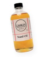 Gamblin G08008 Linseed Stand Oil 8oz; High viscosity and moderate dry; A heat-bodied, heavy oil that leaves an enamel-like finish; 8 oz; Shipping Weight 0.89 lb; Shipping Dimensions 2.25 x 2.25 x 5.5 in; UPC 729911080085 (GAMBLING08008 GAMBLIN-G08008 GAMBLIN/G08008 G08008 ARTWORK) 