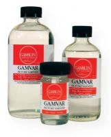 Gamblin G10516 Picture Varnish 16 oz; Increase depth and intensity of color! Goes on water-clear and stays water-clear while richly saturating colors; May be easily removed with Gamsol at any time; 16 oz; Shipping Weight 1.5 lb; Shipping Dimensions 2.5 x 2.5 x 6.75 in; UPC 729911000588 (GAMBLING10516 GAMBLIN-G10516 PAINTING) 