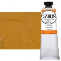 Gamblin G1280, Artists' Grade Oil Color 37ml Gold Ochre; Professional quality, alkyd oil colors with luscious working properties; No adulterants are used so each color retains the unique characteristics of the pigments, including tinting strength, transparency, and texture; Fast Matte colors give painters a palette of oil colors that dry to a matte surface in 18 hours; Dimensions 1.00" x 1.00" x 4.00"; Weight 0.13 lbs; UPC 729911112809 (GAMBLING1280 GAMBLIN-G1280 GAMBLIN-OIL-PAINT) 