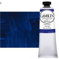 Gamblin G1530, Artists' Grade Oil Color 37ml Phthalo Blue; Professional quality, alkyd oil colors with luscious working properties; No adulterants are used so each color retains the unique characteristics of the pigments, including tinting strength, transparency, and texture; Fast Matte colors give painters a palette of oil colors that dry to a matte surface in 18 hours; Dimensions 1.00" x 1.00" x 4.00"; Weight 0.13 lbs; UPC 729911115305 (GAMBLING1530 GAMBLIN-G1530 GAMBLIN-OIL-PAINT) 