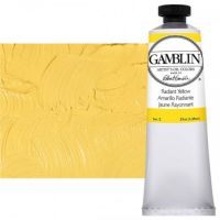 Gamblin G1855, Artists' Grade Oil Color 37ml Radiant Yellow; Professional quality, alkyd oil colors with luscious working properties; No adulterants are used so each color retains the unique characteristics of the pigments, including tinting strength, transparency, and texture; Fast Matte colors give painters a palette of oil colors that dry to a matte surface in 18 hours; Dimensions 1.00" x 1.00" x 4.00"; Weight 0.13 lbs; UPC 729911118559 (GAMBLING1855 GAMBLIN-G1855 GAMBLIN-OIL-PAINT) 