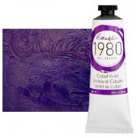 Gamblin G7240, 1980 Oil Color Paint Cobalt Violet 37ml; The Gamblin's 1980 oil colors paint are made with pure pigments, the finest refined linseed oil and real value; This line of student grade oil paint offers artists true colors and a smooth application; Instead of a homogenized texture or muddy color mixtures; Dimensions 4" x 1.00" x 1.00"; Weight 0.15 lbs; UPC 729911172407 (GAMBLING7240 GAMBLIN-G7240 GAMBLIN-1980 OIL-PAINT) 