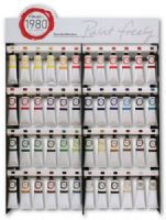 Gamblin 1980 GB1980X15048 Display 48-Colors, 15 ml Assortment; Gamblin 1980 Oil Colors offer artists true color, real value, and a better student grade paint, all handcrafted here in America; These paints allow artists to use color and texture without hesitation or reservation; UPC N/A (GAMBLINGB1980X15048 GAMBLIN GB1980X15048 GB 1980X15048 GB 1980 X15048 GB 1980 X 15048 GAMBLIN-GB1980X15048 GB-1980X15048 GB-1980-X15048 GB-1980-X-15048) 