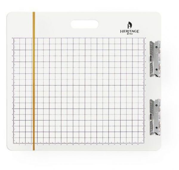 Heritage Arts GB2326 Gridded Sketch Board 23" x 26"; Made of extra
