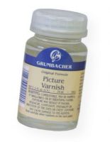 Grumbacher GB550-2 Picture Varnish; Transparent acrylic resin final varnish for oil paintings; Extremely flexible, non-yellowing, and easily removed after long periods with mild solvents; 74ml/2.5 oz; Shipping Weight 0.19 lb; Shipping Dimensions 1.62 x 1.62 x 3.38 in; UPC 014173356192 (GRUMBACHERGB5502 GRUMBACHER-GB5502 GRUMBACHER-GB550-2 GRUMBACHER/GB550/2 GB5502 ARTWORK) 