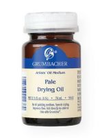 Grumbacher GB554-2 Pale Drying Oil; For artists' oil colors; Accelerates drying; Use sparingly; Contains linseed oil and manganese dryer; 74ml/2.5 oz; Shipping Weight 0.2 lb; Shipping Dimensions 1.62 x 1.62 x 3.38 in; UPC 014173356208 (GRUMBACHERGB5542 GRUMBACHER-GB5542 GRUMBACHER-GB554-2 GRUMBACHER/GB5542 GB5542 ARTWORK) 