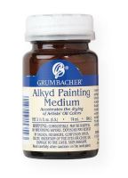 Grumbacher GB5802 Alkyd Painting Medium; A non-yellowing oil and alkyd painting medium that accelerates drying time and enhances flow; May be used as a glaze; 74ml/2.5 oz; Shipping Weight 0.19 lb; Shipping Dimensions 1.88 x 1.88 x 3.38 in; UPC 014173356482 (GRUMBACHERGB5802 GRUMBACHER-GB5802 GRUMBACHER/GB5802 ARTWORK) 