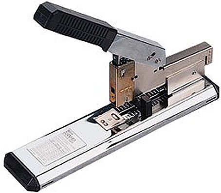 GBC Bates 9822400 Model 224XHD, Extra Heavy-Duty Stapler, 200 Sheet Capacity, 1/4