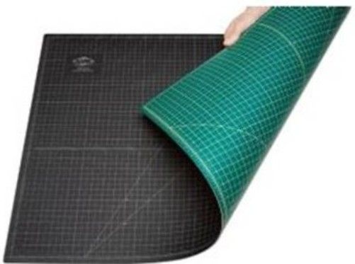 Alvin GBM0812 Professional Cutting Mat, 12 x 8.5 inches, 3mm thick, Reversible Green/Black with printed grid on both sides, Professional quality for all kinds of graphic arts, hobby, craft, shop, and industrial applications, Self-healing, reversible, non-glare surface is 3mm thick and extra durable, Made from unique composite vinyl material, UPC 088354950530 (GBM-0812 GBM 0812)