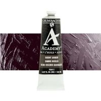 Grumbacher GBT02411 Academy Oil Paint, 150 ml, Burnt Umber; Quality oil paint produced in the tradition of the old masters; Features an ASTM lightfast; The wide range of rich, vibrant colors has been popular with artists for generations; 150ml tube; Transparency rating: T=transparent; Dimensions 2.00" x 2.00" x 6.00"; Weight 0.42 lbs; UPC 014173353726 (GRUMBACHER-GBT02411 ACADEMY-GBT02411 GBT02411 OIL-PAINT) 