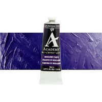 Grumbacher GBT06111 Academy Oil Paint, 150 ml, Dioxazine Purple; Quality oil paint produced in the tradition of the old masters; Features an ASTM lightfast; The wide range of rich, vibrant colors has been popular with artists for generations; 150ml tube; Transparency rating: T=transparent; Dimensions 2.00" x 2.00" x 6.00"; Weight 0.42 lbs; UPC 014173353764 (GRUMBACHER-GBT06111 ACADEMY-GBT06111 GBT06111 OIL-PAINT) 