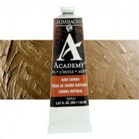 Grumbacher GBT17111 Academy Oil Paint, 150 ml, Raw Sienna; Quality oil paint produced in the tradition of the old masters; Features an ASTM lightfast; The wide range of rich, vibrant colors has been popular with artists for generations; 150ml tube; Transparency rating: T=transparent; Dimensions 2.00" x 2.00" x 6.00"; Weight 0.42 lbs; UPC 014173353924 (GRUMBACHER-GBT17111 ACADEMY-GBT17111 GBT17111 OIL-PAINT) 