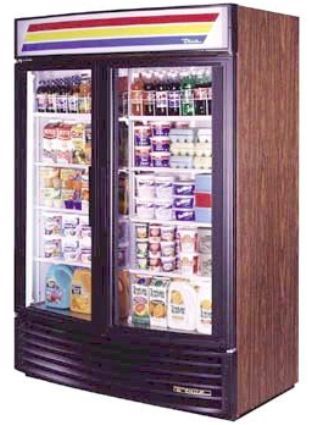 True GDM-49RF Glass Door Refrigerator 