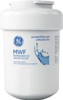 GE General Electric MWFP model MWF Refrigerator Water Filter: New and improved MWF filter available after September 3, 2013; Exclusive advanced filtration; Tested and verified to filter 5 trace pharmaceuticals including ibuprofen, progesterone, atenolol, trimethoprim, and fluoxetine; NSF certified to filter contaminants such as cysts, lead, mercury, asbestos, and select pesticides and chemicals (GEMWFP GE-MWFP) 