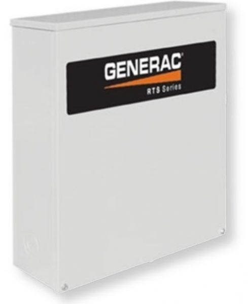 Generac RTSN400G3 NEMA 3R Automatic Transfer Switch With Power Management, Rated for 400 Amps, 120 or 208 Volts, Three Phases, Gray; UPC 696471114232 (GENERACRTSN400G3 GENERAC-RTSN400G3 GENERAC-RTSN400 G3 GENERACRTSN-400-G3 GENERACRTSN 400 G3 GENERAC/RTSN/400/G3 )