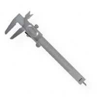 General 722 Metric and English Vernier Caliper; Constructed of steel with inside and outside jaws, a full length depth gauge, lock for repetitive measurement, friction roller adjustment, and slide lock for gauging; Also features inside, outside depth and step measurement; Graduated in mm and 16ths of an inch with vernier reading of .1mm and 1/128"; 5" capacity; Shipping Weight 0.21 lb; Shipping Dimensions 11.63 x 3.75 x 0.50 inches; UPC 038728722003 (GENERAL722 GENERAL-722 TOOL MEASURING) 