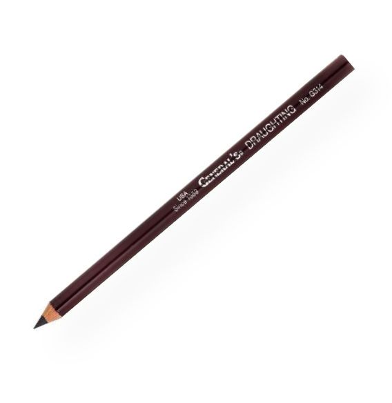 General's G314 Draughting Graphite Pencil; A classic pencil that is ideal for drawing, sketching, and crossword puzzles; Requested by artists and art teachers, this pencil is made with premium incense cedar wood, a sustainable resource; Featuring a soft lead in standard diameter round wood case; Pre-sharpened, un-tipped; One degree; 12/box; Shipping Weight 0.15 lb; Shipping Dimensions 7.00 x 1.88 x 0.62 in; UPC 044974031400 (GENERALSG314 GENERALS-G314 DRAUGHTING-G314 ARTWORK DRAWING)