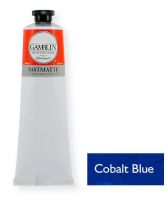 Gamblin GF2220 FastMatte Alkyd Oil Paint 150 ml Cobalt Blue; FastMatte colors give painters a palette of alkyd oil colors; Thin layers will be touch-dry and ready to be painted over in 24 hours UPC 729911222201 (GF-2220 G-F2220 GF2-220 GF22-20 GF222-0 GAMBLIN-GF2220) 