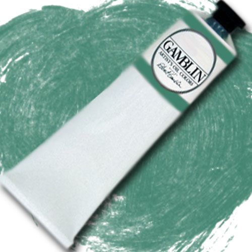 Gamblin GF2740 Artist's Grade FastMatte, Alkyd Oil Paint 150 ml Viridian; FastMatte colors give painters a palette of alkyd oil colors; Thin layers will be touch-dry and ready to be painted over in 24 hours; Ideal for underpainting, for plein air, and for any painter whose materials do not keep up with the pace of their painting; UPC 729911227404 (GAMBLINGF2740 GAMBLIN GF2740 GF 2740 GAMBLIN-GF2740 GF-2740)
