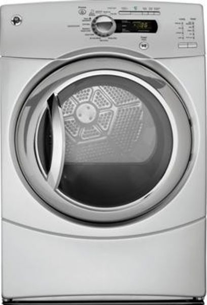 GE General Electric GFDS355GLMS Gas Steam Dryer with 7.5 cu. ft. Capacity, 27