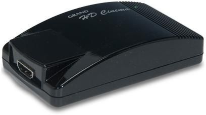 Grandtec GHD-2000 Model Grand HD Cinema USB to HDMI Converter; Plug & Play; Compatible with Windows 2000, XP and Vista (32bit); Dimensions: 100(L) x 55(W) x 33(H) mm (GHD 2000)