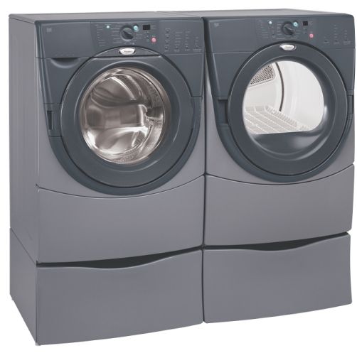 Whirlpool GEW9250PL 7.0 Cu. Ft. 8-Cycle Electric Dryer, Pewter, AccuDry Sensing System, Senseon Drying System, Matches Duet Washer, 5 Temperature Selections  (GEW 9250PL   GEW-9250PL   GEW9250P    GEW9250) 