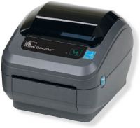 Zebra Technologies GK42-102210-000 Model GK420 Direct Thermal Desktop Printer with USB, Ethernet; Print methods: Thermal transfer or direct thermal; Programming language: EPL and ZPL are standard construction: Dual-wall frame; Tool-less printhead and platen replacement; OpenACCESS for easy media loading; Quick and easy ribbon loading; Auto-calibration of media; UPC 783555022061 (GK42102210-000 GK42-102210000 GK42102210000 GK42-102210-000) 