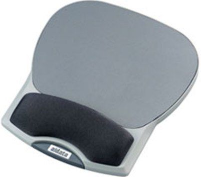 Aidata GL012 Deluxe Gel Mouse Pad Wrist Rest, Soft cushion gel and silky smooth wrist rest provides computing comfort, Colored micro-structured surface or polyester surface for precise tracking, Non-skid backing keeps pad in place, Size 254 x 217 x 30 mm (10˝ x 8.55˝ x 1.18˝) (GL-012 GL 012)