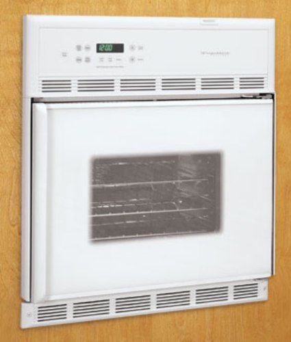 Frigidaire GLEB27Z7HS Built-In Ovens Single Electric Wall Oven, White, 3.4 Cu. Ft. Oven Capacity, Side-Swing Oven Door, UltraSoft Color-Coordinated Handle, 3 Oven Racks, Dual Radiant Baking and Roasting, Self-Cleaning Oven with Auto-Latch Safety Lock, SpeedBake Convection System, Alternative to GLEB27S7CS (GLEB-27Z7HS GLE-B27Z7HS GLEB27Z7H GLEB27Z7)