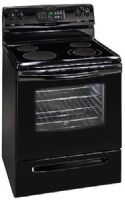 Frigidaire GLEF369DB Free-Standing 30" Electric Smoothtop Range, Black, 5.4 Cu. Ft. Maxx Capacity Self-Cleaning Oven with Auto-Latch Safety Lock, 3,500W Bake / 3,600W Broil, Advanced Bake Plus Cooking System, UltraSoft Color-Coordinated Handles (GLEF-369DB GLEF369-DB GLEF369D GLEF369) 