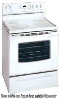 Frigidaire GLEF369DQ; Gallery Series 30" Freestanding Electric Range with 4 Radiant Elements & Self-Cleaning Oven: Bisque on Bisque; EasySet 330 Electronic Oven Control; Ceramic Smoothtop Cooking Surface (GLEF-369DQ GLEF369 GLEF36) 