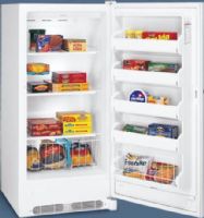Frigidaire GLFU1467FW  Frost Free Upright Freezer with Extreme Freeze and Temperature Alarm System, 13.7 Cu. Ft., Automatic Door Closer, Child Lock, CSA Commercial Rating, Display Mode, Door Ajar Alarm, Extreme Freeze, 1 Tilt-out Wire Door Bin, 4 Full-Width Fixed Door Bins, 2 Adjustable Leg Levelers (GLFU 1467FW  GLFU-1467FW) 