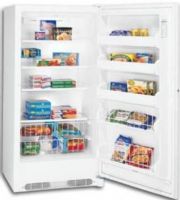Frigidaire GLFU1767FW Frost Free Upright Freezer with Extreme Freeze and Temperature Alarm System, 16.7 Cu. Ft, 2 Adjustable Leg Levelers, 2 Fixed Glass Shelves, 2 Full-Width Adjustable Glass Shelves, 2 Tilt-out Wire Door Bins, 3 Full-Width Fixed Door Bins, Automatic Door Closer, Child Lock, CSA Commercial Ratingm, Display Mode, Door Ajar Alarm (GLFU 1767FW GLFU-1767FW) 
