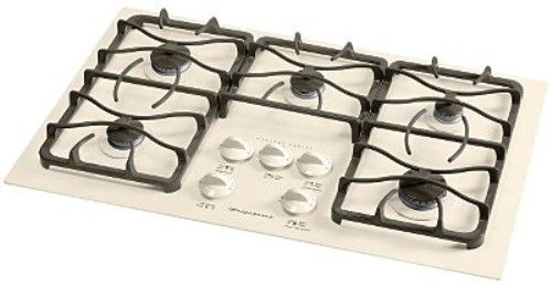 Frigidaire Glgc36s8eq Sealed 36 Burner Gas Cooktop Bisque 36