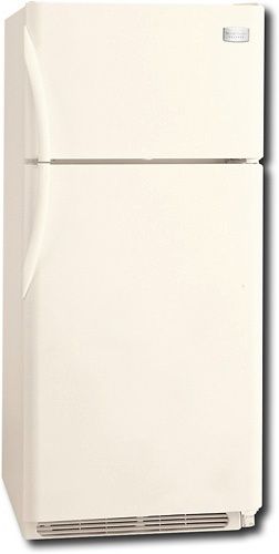 Frigidaire GLHT184TJQ Standard Depth 18 Cu. Ft. Top Mount Freezer Refrigerator, Bisque, UltraSoft Doors and Handles, 1 Fixed White Door Bin, 2 Clear Crispers, 2 Humidity Controls, 3 SpillSafe Glass Shelves, 4 Adjustable White Door Bins, Clear Dairy Door, Clear Deli Drawer, Energy Star (GLH-T184TJQ GLHT184TJ GLHT184T GLHT184)