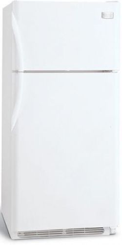 Frigidaire GLHT186JW Standard Depth 18.3 Cu. Ft. Top Mount Freezer Refrigerator, White, UltraSoft Color-Coordinated Textured Doors, UltraSoft Handles, 1 Fixed White Door Bin, 2 Clear Crispers, 2 Humidity Controls, 4 Adjustable Clear Door Bins, Clear Dairy Door (GLH-T186JW GLHT-186JW GLH T186JW GLHT186J GLHT186)