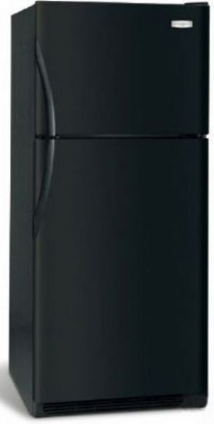 Frigidaire GLHT217HB Freestanding Top-Freezer Refrigerator with 4 Half-Width Cantilever SpillSafe Shelves, 2 Clear Humidity Crispers and Tilt-Out Freezer Wire Bin, Black Color, 20.6 cu. ft. Total Capacity, 15.35 cu. ft. Fresh Food Volume, 5.26 cu. ft. Freezer Volume, 24.4 sq. ft. Total Shelf Area, Freezer Light, Black Color (GLHT 217HB GLHT-217HB)
