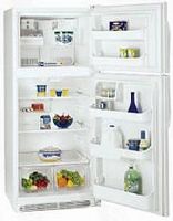 Frigidaire GLRT183TDW Gallery Series 18 Cu. Ft. Top Mount Refrigerator w/ 2 Sliding Glass Shelves & 2 Clear Crispers, White, UltraSoft Doors and Handles, 2 Clear Crispers 2 Humidity Controls, 2 Sliding Full-Width SpillSafe Glass Shelves, 3 Fixed White Door Bins (GLRT183TD-W GLRT183TD W FRI GLRT183TDW GLRT183TD GLRT183T GLRT183) 