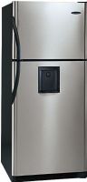 Frigidaire GLRT188WDS  18.3 Cu. Ft. Top Freezer Refrigerator with Front Mounted Water Dispenser & 4 Half-Width SpillSafe Glass Shelves-Stainless Steel/Right Hinge Door (GLRT   188WDS      GLRT-188WDS) 