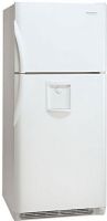 Frigidaire GLRT188WDZ 18.3 Cu. Ft. Top Freezer Refrigerator with Front Mounted Water Dispenser & 4 Half-Width SpillSafe Glass Shelves-White/Left Hinge Door (GLRT  188WDZ      GLRT-188WDZ) 