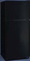 Frigidaire GLRT218WDB Top Freezer Refrigerator, 20.6 Cu. Ft., Water Through-the-Door Dispenser & 4 Half-Width Glass Shelves: Black (GLRT 218WDB GLRT-218WDB 218WDB) 