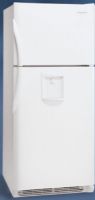 Frigidaire GLRT218WDW 20.6 Cu. Ft. Top Freezer Refrigerator with Water Through-the-Door Dispenser & 4 Half-Width Glass Shelves: White (GLRT-218WDW GLRT 218WDW 218WDW) 