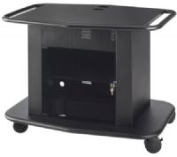 AVTEQ GM-200S Class Room Tv Cart, 32” tall and holds a single monitor up to 36”, One adjustable interior rack mounted shelf, 6 Port APC surge protector, Cable management features, Tempered, tinted locking front glass door, Bolted rear panel for easy access to equipment, Standard 19” front and rear rack mount brackets, 10RUs of space (GM-200S GM200S GM200-S GM 200S GM 200 S) 