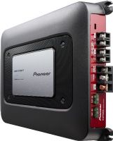 Pioneer GM-5400T Two-Channel Bridgeable Amplifier with 760 Watts Max. Power, PWM Regulated MOSFET Power Supply, Bridgeable, RCA inputs 2 channel, Speaker level input 2 channel, Input level control hi-volt (400mV - 6.5v), Built-in crossover, selectable LPF, Crossover frequency range 80Hz, -12dB, Bass level control 50Hz, 0/6/9/12dB, Replacement GM-5300T (GM5400T GM 5400T GM-5400 GM5400)