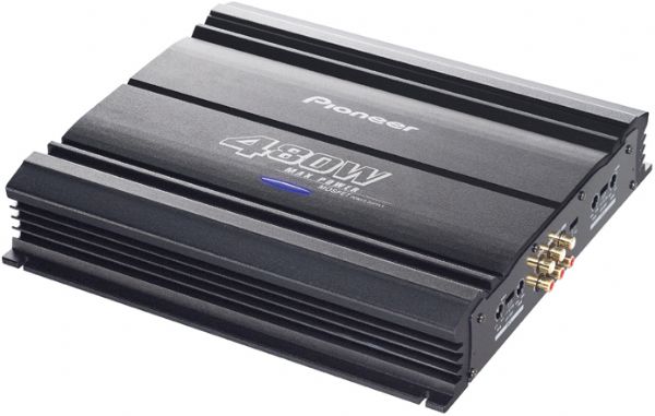 Pioneer GM-6000F 480 Watt 4-Channel Power Amplifier with Built-in Crossover (Replaced GM-X374) (GM 6000F, GM6000F, GM6000-F, GM-6000)