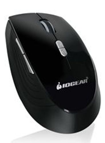 IOGEAR GME557R E7 Multi-Mode Wireless Mouse, 2.4 GHz wireless optical mouse - 33ft. wireless range, The top mounted mode-select button changes DPI and Speed for specific applications, Energy Saving: 1000dpi and 125rps for low power consumption, Precision Mode: 1500dpi and 250rps for accuracy, Gaming Mode: 1500dpi and 500rps for high speed gaming, The top mounted DPI button changes resolution on the fly: 1000dpi / 1500dpi / 2000dpi, UPC 881317510839 (GME-557R GME557R)