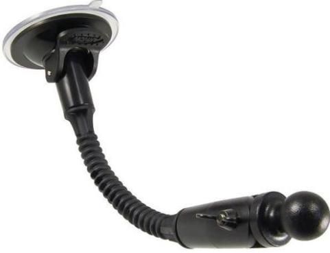 ARKON GN042 Garmin Nuvi 8.5-Inch Windshield Suction Gooseneck Mount with 17mm Ball Head, Super-Strong Windshield Suction Mount For Garmin Nuvi, Compatible With All Garmin Nuvi & Streetpilot C310, C510, C530, C550 & C580 Portable Navigation Devices (GN042 GN-042 GN 042)