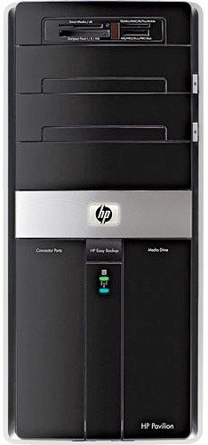 HP Hewllet Packard GN553AA#ABA Remanufactured Pavilion Elite m9040n Desktop PC, Intel Viiv Processor Technology with an Intel CoreTM 2 Quad Processor Q6600, 3072MB PC2-5300 DDR2 SDRAM Memory RAM, NVIDIA GeForce 8400 GS graphics card (GN553AAABA GN553AA-ABA GN553AA M9040)